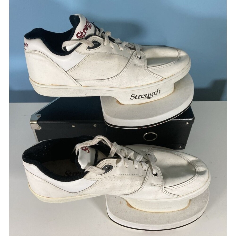 Strength System White Vertical Jump Plyometric Training Shoes (Men’s Size 11)
